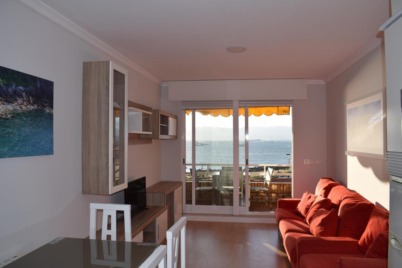 Apartamento a pie de playa en As Sinas. Vilanova de Arousa Exterior foto