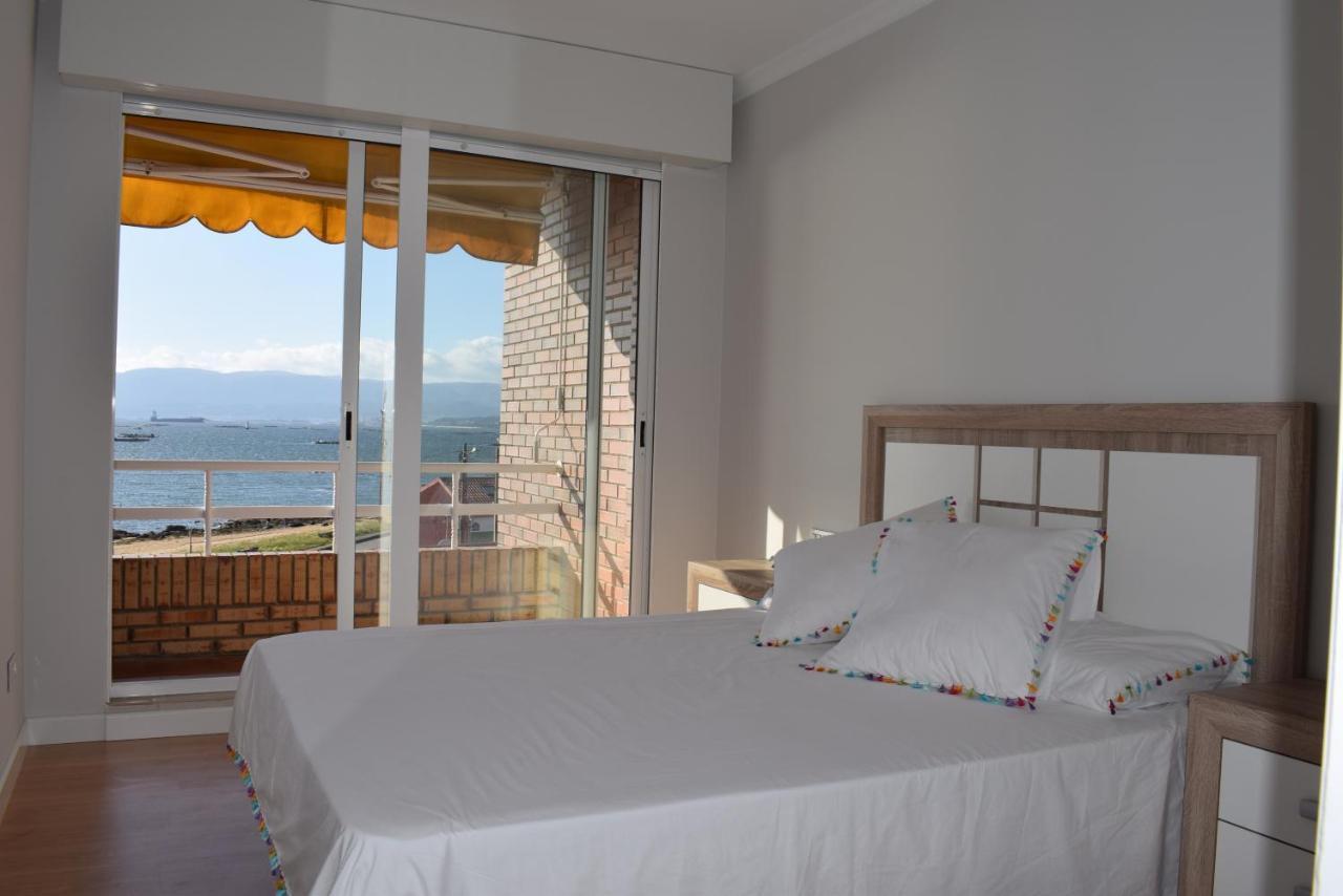 Apartamento a pie de playa en As Sinas. Vilanova de Arousa Exterior foto